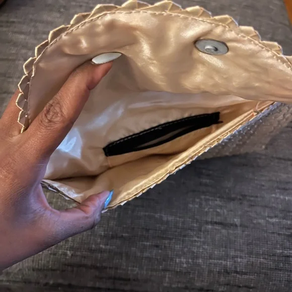 ✨ENVELOPE STRAW PURSE✨✨NATURAL - Picture 6 of 12